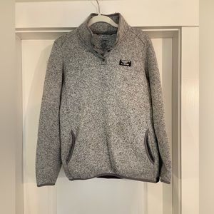LL Bean Quarter Snap Pullover Fleece